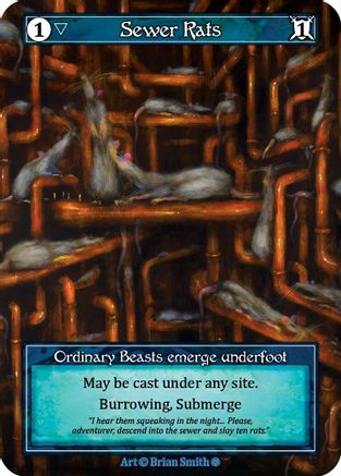 Sewer Rats (Foil) - Gothic Foil