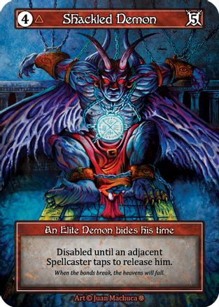 Shackled Demon (Foil) - Gothic Foil