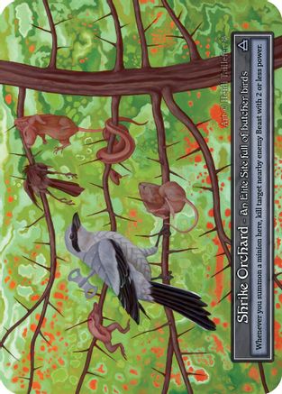 Shrike Orchard (Foil) - Gothic Foil