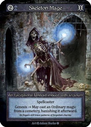 Skeleton Mage - Gothic
