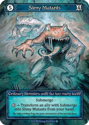 Slimy Mutants (Foil) - Gothic Foil
