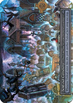 Sold-out Cemetery (Foil) - Gothic Foil