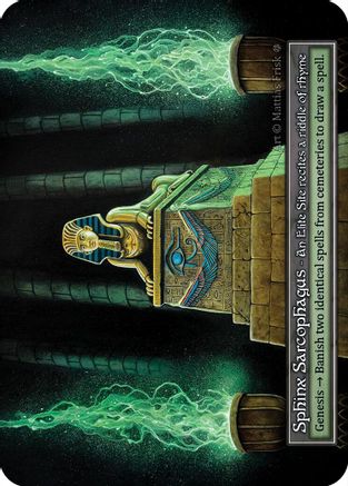 Sphinx Sarcophagus (Foil) - Gothic Foil