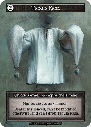 Tabula Rasa (Foil) - Gothic Foil