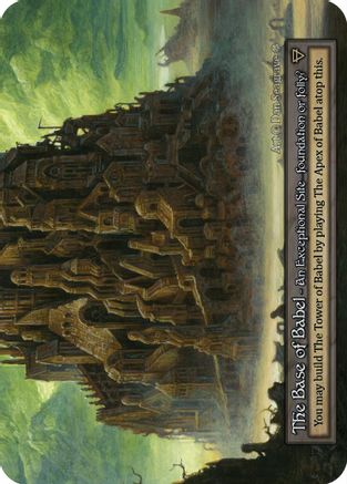 The Base of Babel - Gothic