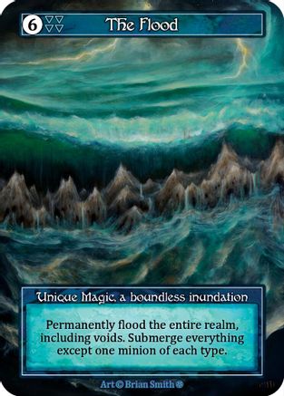 The Flood (Foil) - Gothic Foil