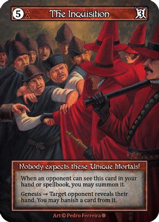 The Inquisition (Foil) - Gothic Foil