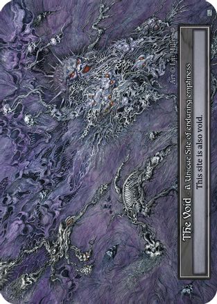The Void (Foil) - Gothic Foil