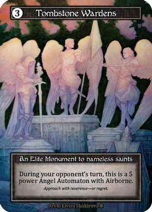 Tombstone Wardens (Foil) - Gothic Foil