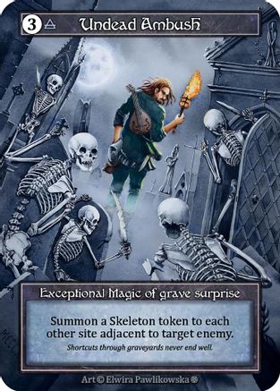 Undead Ambush (Foil) - Gothic Foil