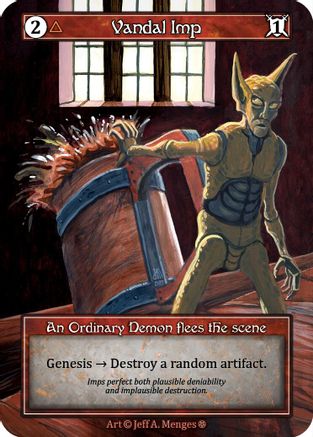 Vandal Imp (Foil) - Gothic Foil