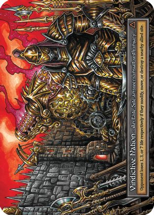 Vindictive Nation (Foil) - Gothic Foil