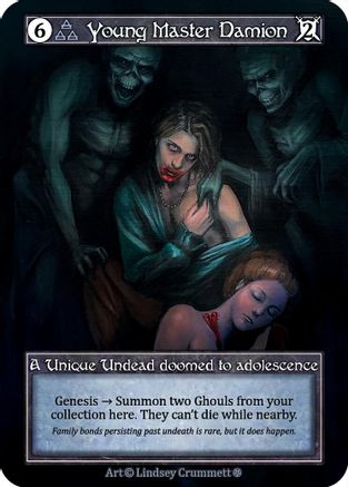 Young Master Damion (Foil) - Gothic Foil