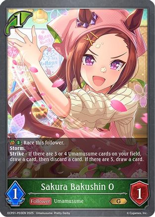 Sakura Bakushin O - P03EN (Foil)