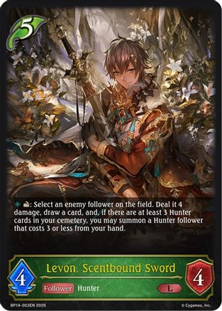 Levon, Scentbound Sword