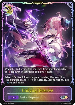 Undying Resolve