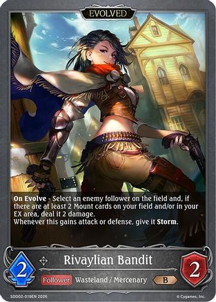 Rivaylian Bandit (Evolved)