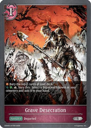 Grave Desecration