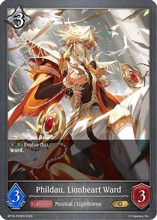 Phildau, Lionheart Ward - P25 (Foil)