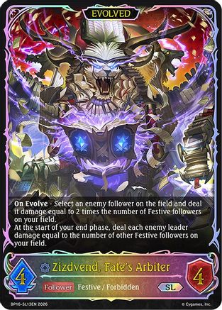 Zizdvend, Fate's Arbiter (Evolved) (SL)