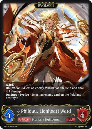 Phildau, Lionheart Ward (Evolved)