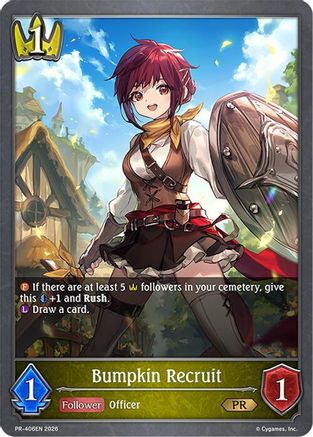 Bumpkin Recruit - PR-406EN