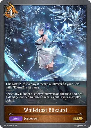 Whitefrost Blizzard - PR-408EN