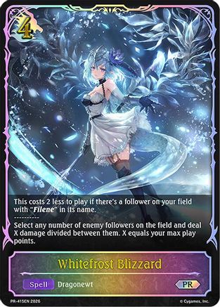 Whitefrost Blizzard - PR-415EN