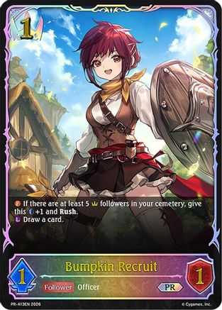 Bumpkin Recruit - PR-413EN