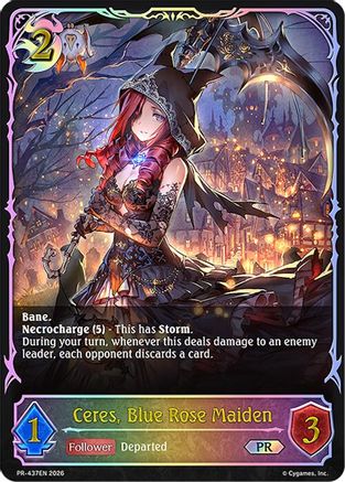 Ceres, Blue Rose Maiden - PR-437EN