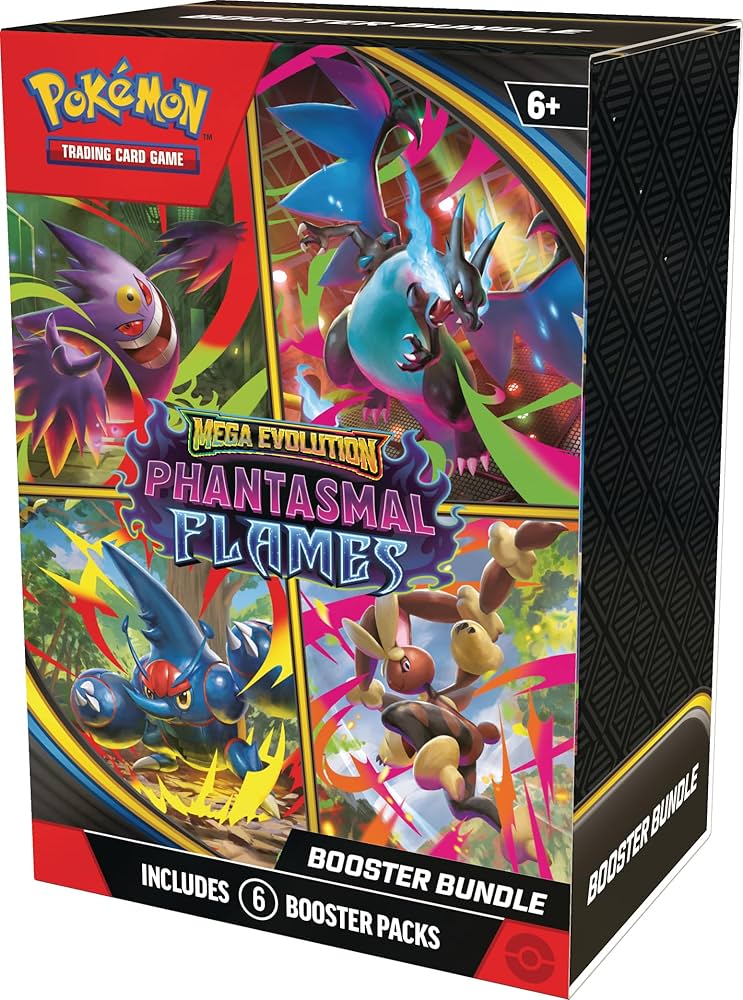 Mega Evolution: Phantasmal Flames Booster Bundle