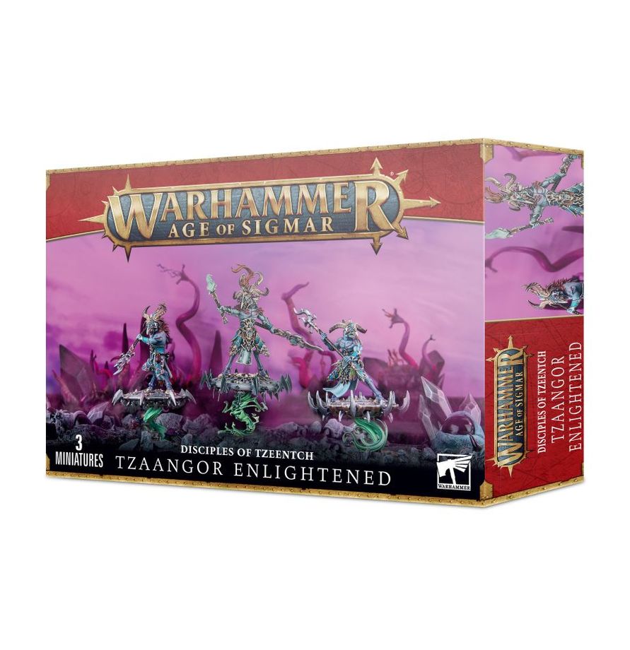 83-74 Disciples/Tzeentch: Tzaangor Enlightened