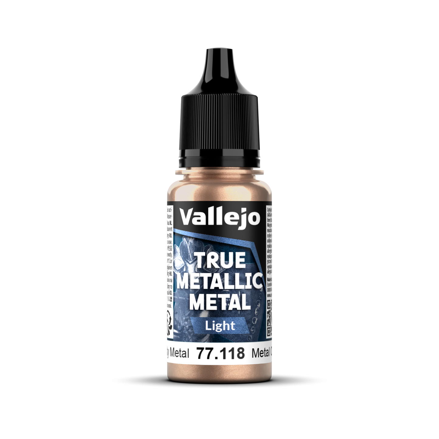 Vallejo True Metallic Metal: Light - Rusty Metal 18 ml
