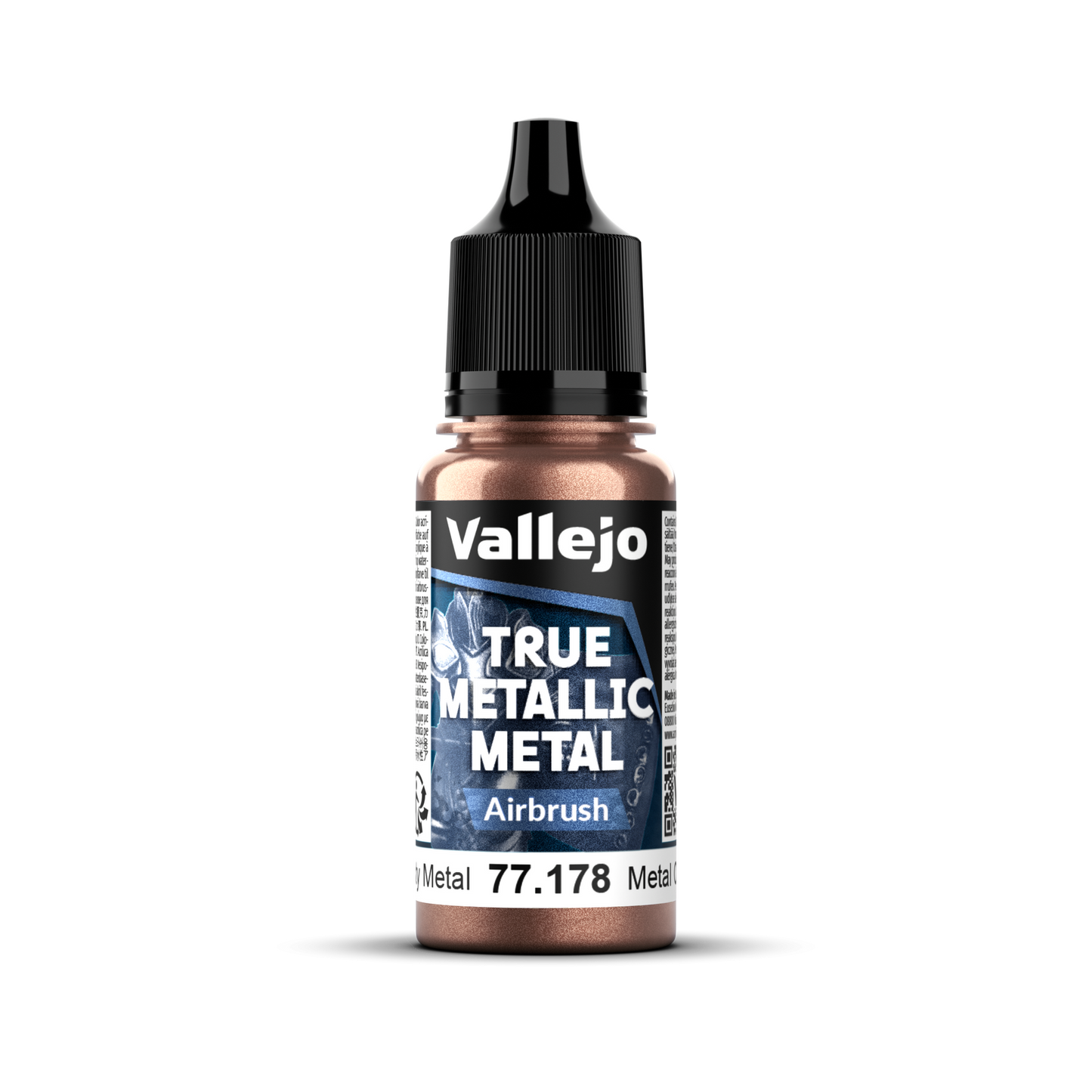 Vallejo True Metallic Metal: Airbrush - Rusty Metal 18 ml