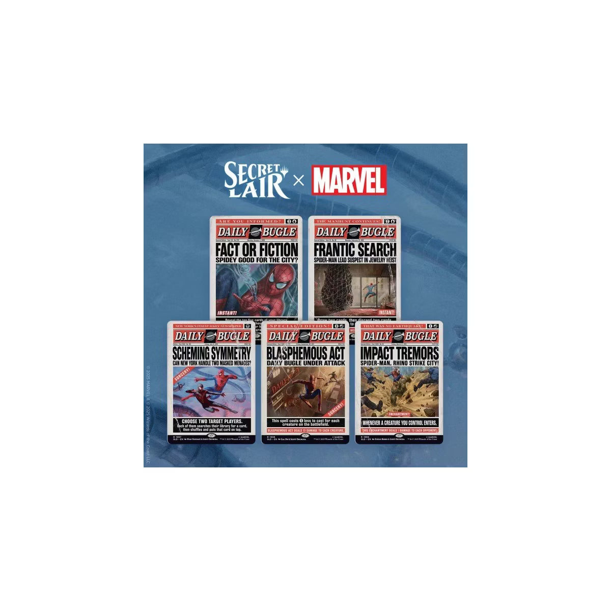Secret Lair x Marvel's Spider-Man: Daily Bugle Breaking News (Foil)
