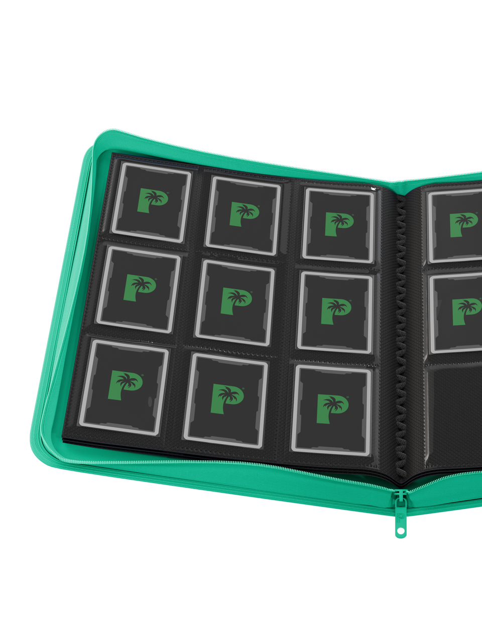 Collector's Series 9 Pocket Zip Trading Card Binder - TURQUOISE
