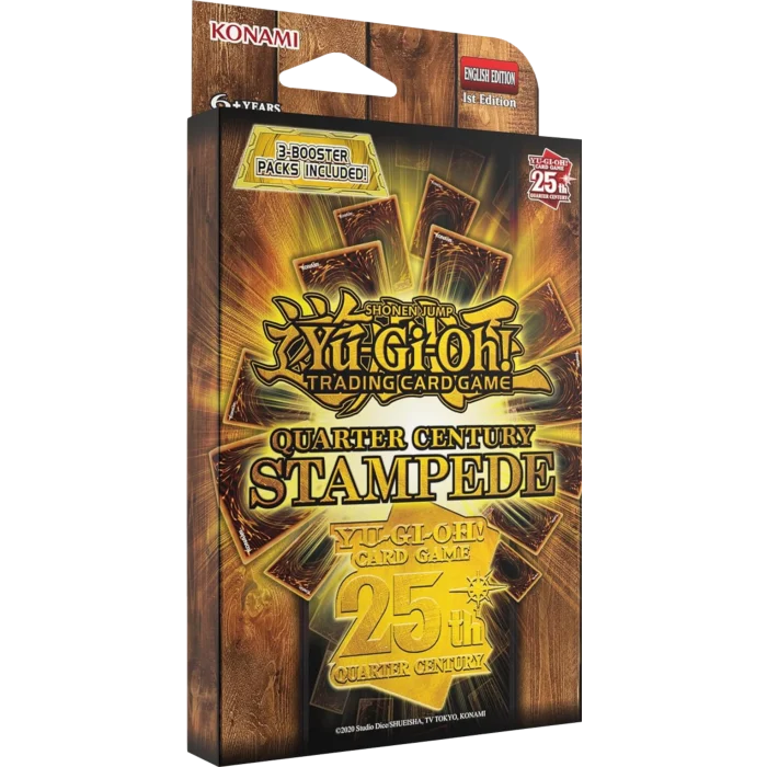 Yu-Gi-Oh! - Quarter Century Stampede 25th Anniversary Booster Tuckbox (3 Packs)