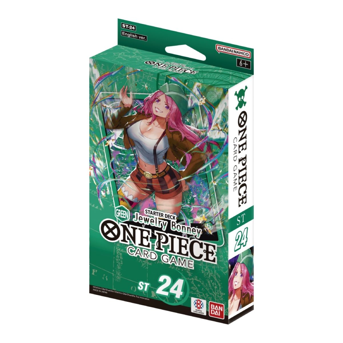 One Piece Card Game Green Jewelry Bonney (ST-24) Starter Deck