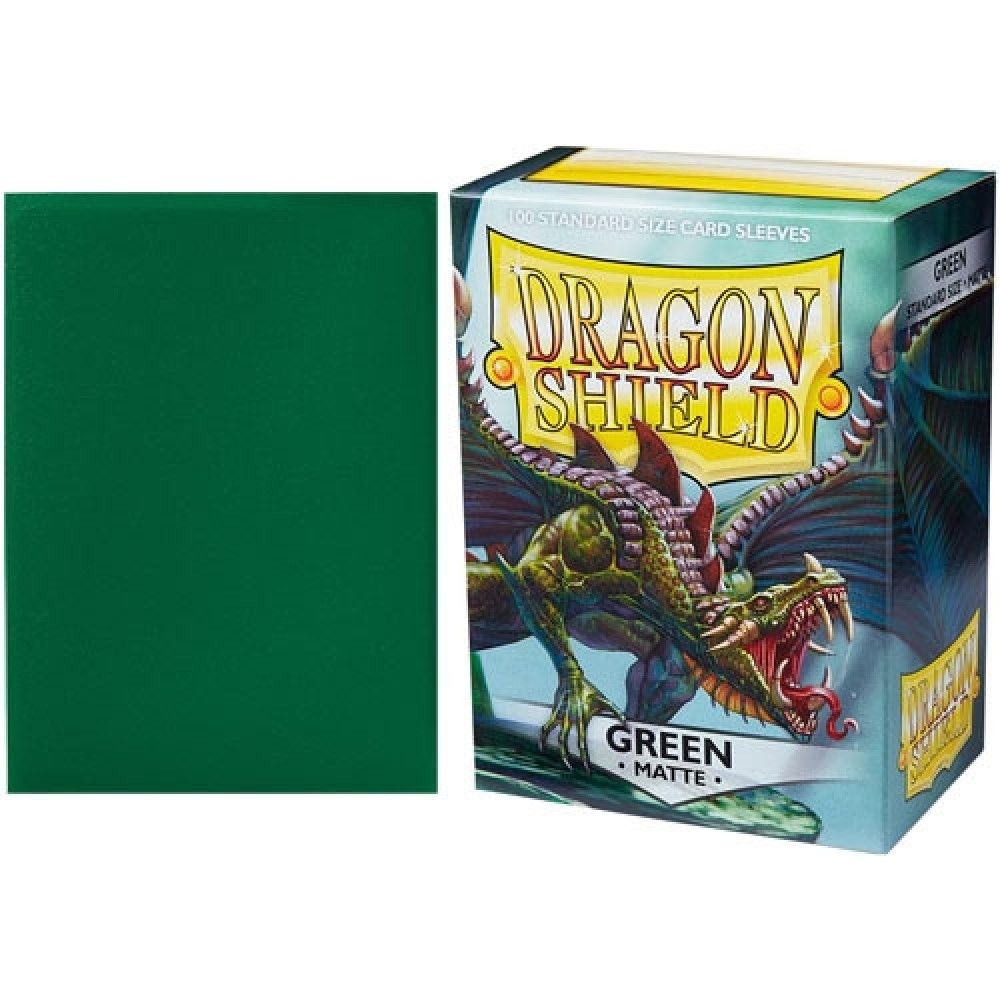Dragon Shield - Box 100 - Green MATTE