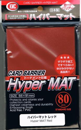 KMC Hyper MAT Red Sleeves