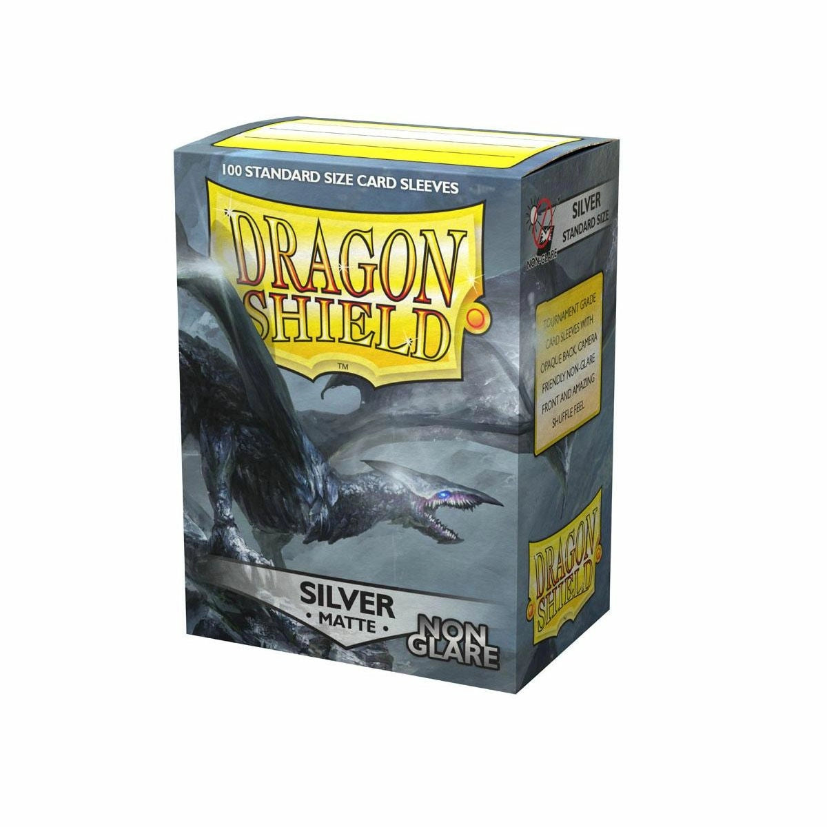 Sleeves - Dragon Shield - Box 100 - Non Glare - Silver