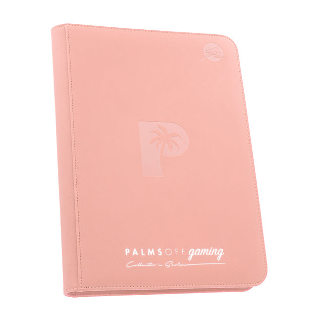 Collector's Series 9 Pocket Zip Trading Card Binder - Pink