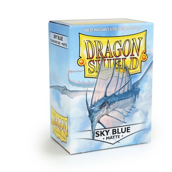 Dragon Shield - Box 100 - Sky Blue MATTE