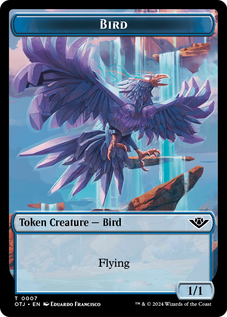 Bird  [Outlaws of Thunder Junction Tokens]