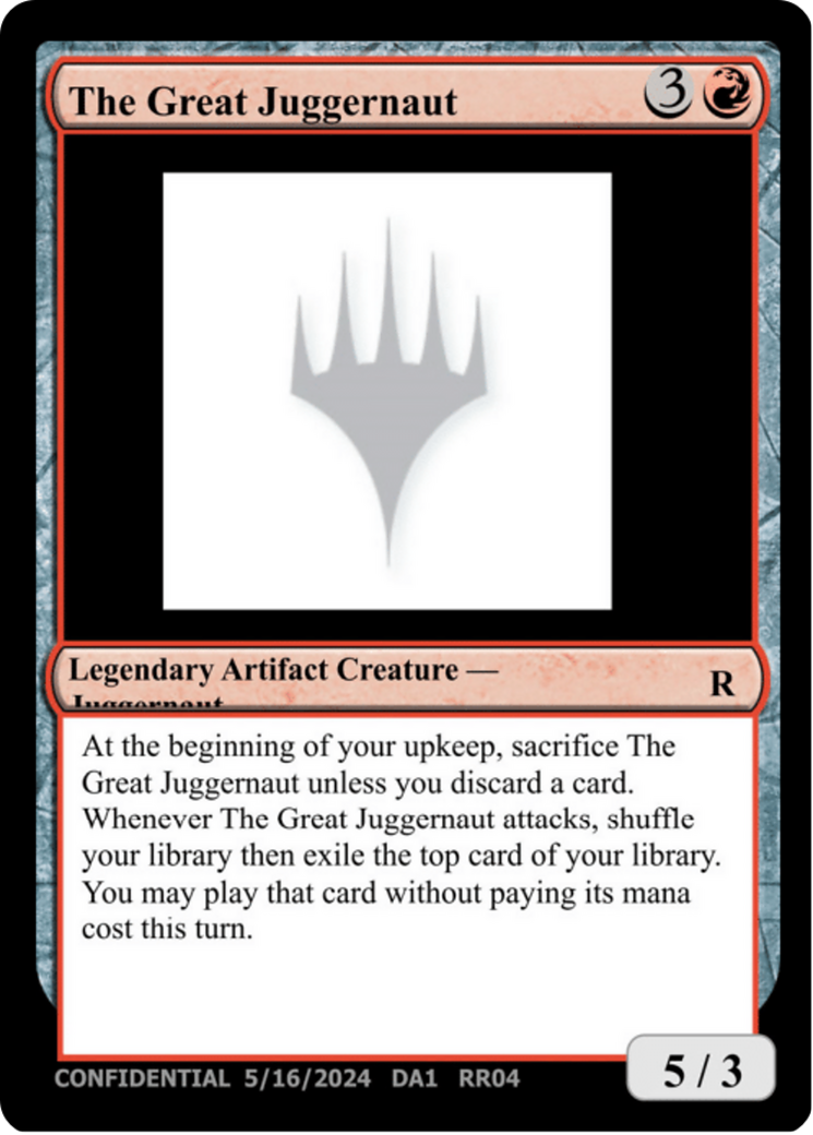 The Great Juggernaut  [Unknown Event]