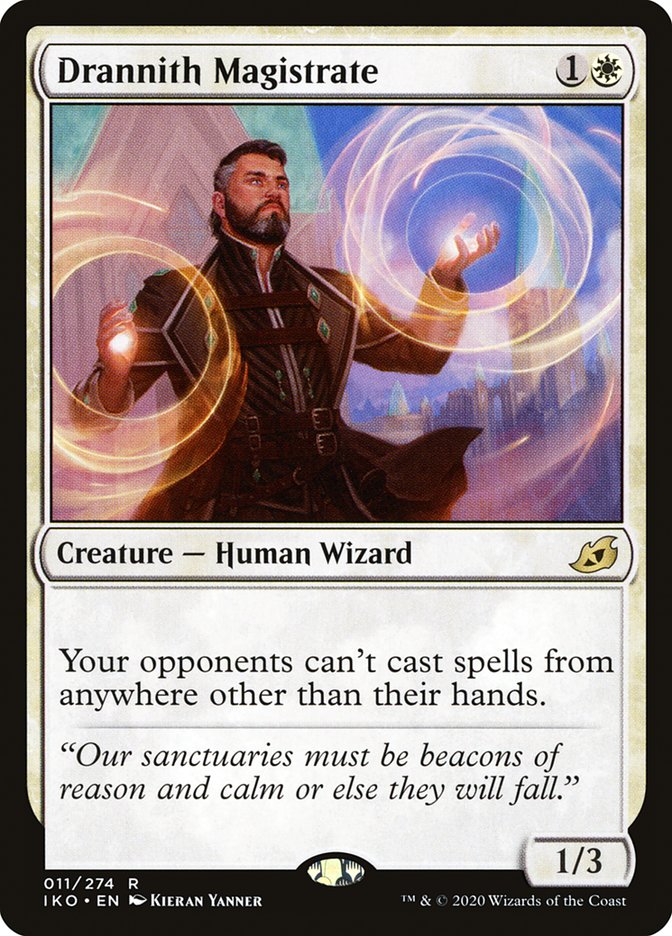 Drannith Magistrate [Ikoria: Lair of Behemoths] Foil