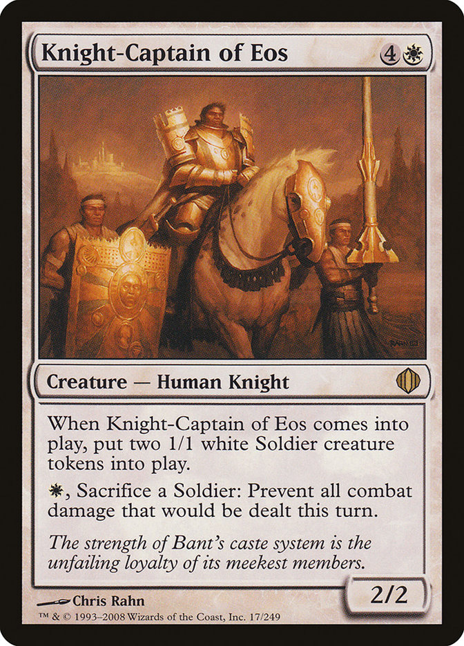 Knight-Captain of Eos [Shards of Alara] Foil