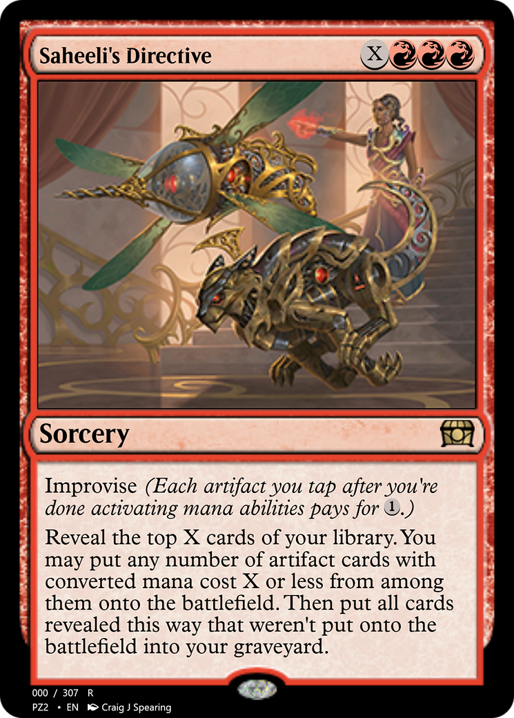 Saheeli's Directive  [Treasure Chest] Foil