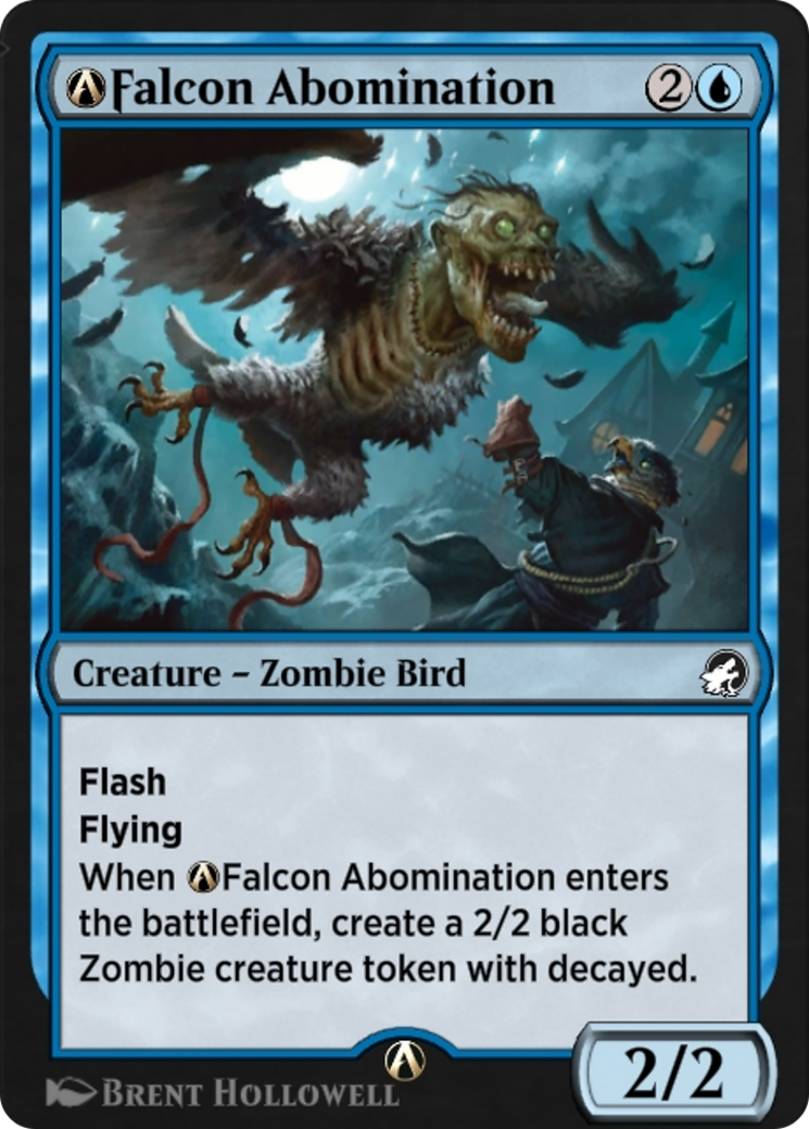 A-Falcon Abomination  [Innistrad: Midnight Hunt]