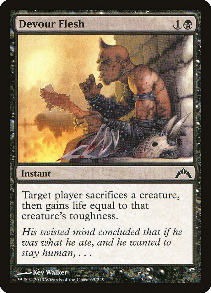 Devour Flesh [Gatecrash] Foil